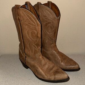 Dingo Acme Brown Leather Western Boots‎ Women’s 8/Men’s  10
